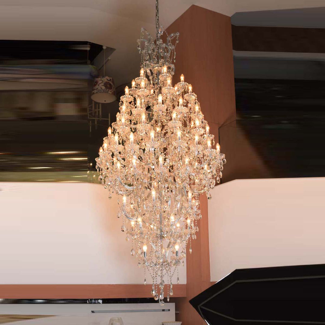 ETHA 84 lights oval shaped chandelier