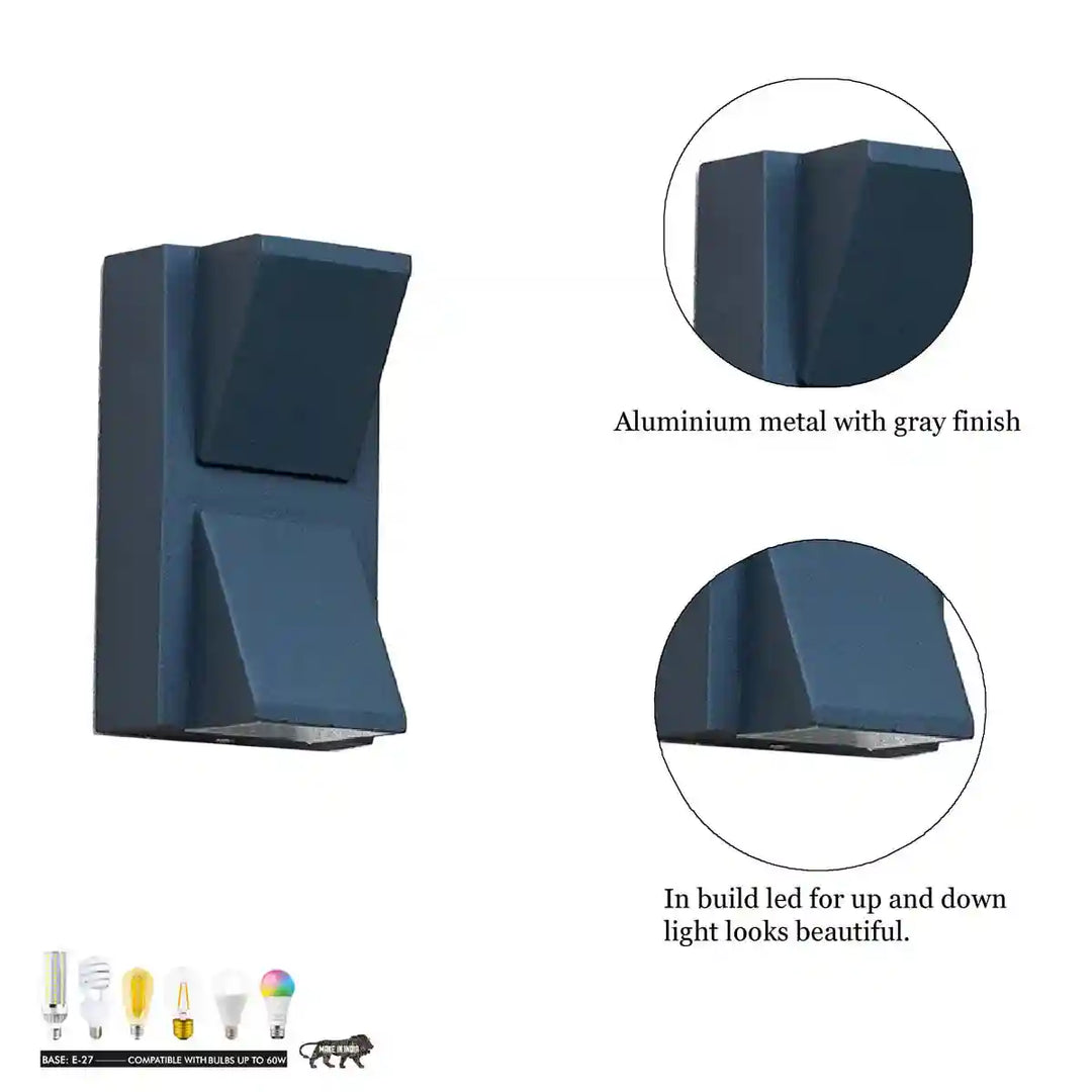 CAPITAL UP Down LED Outdoor Wall Light