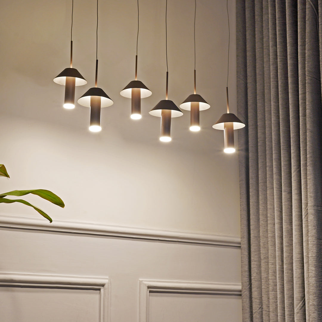 Dorcia Hat Drop LED Chandelier