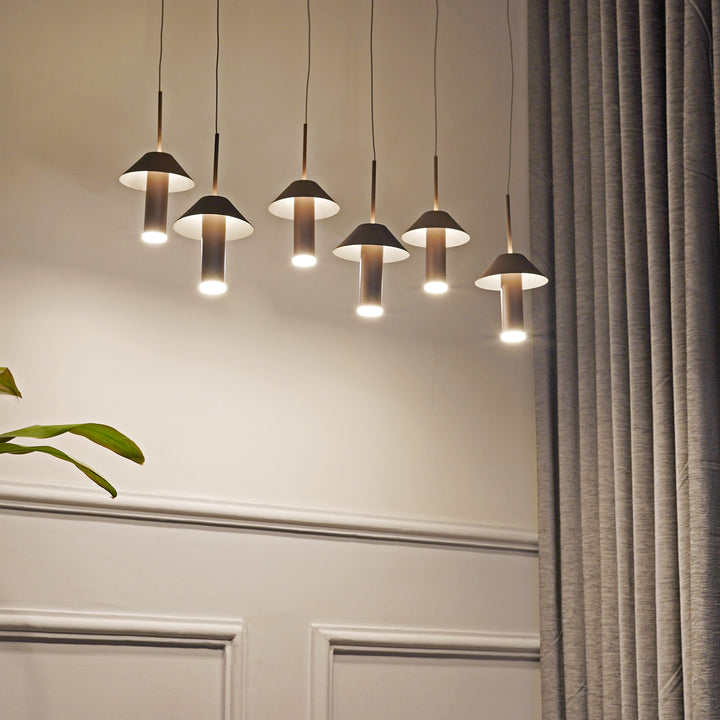 Dorcia Hat Drop LED Chandelier