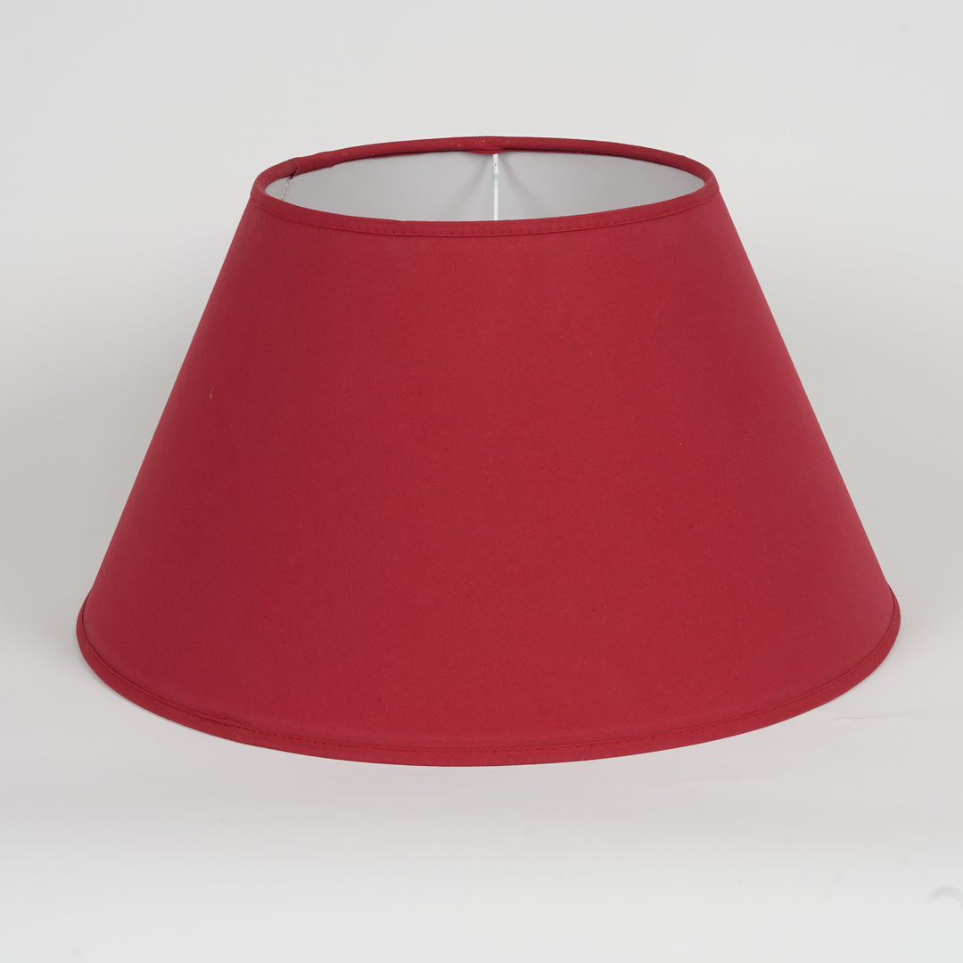 Maroon Cotton Empire Lamp Shade – 35 cm