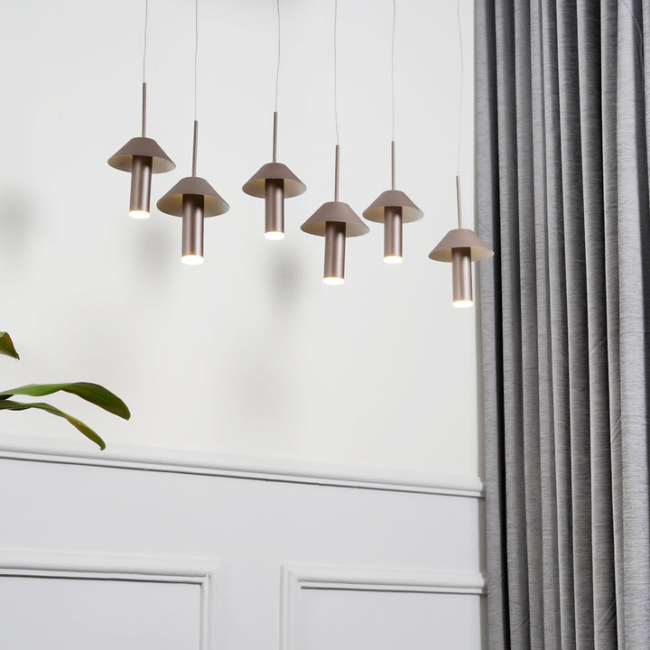 Dorcia Hat Drop LED Chandelier