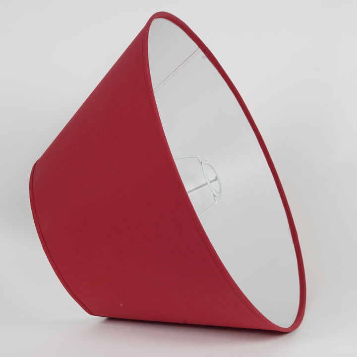 Maroon Cotton Empire Lamp Shade – 35 cm