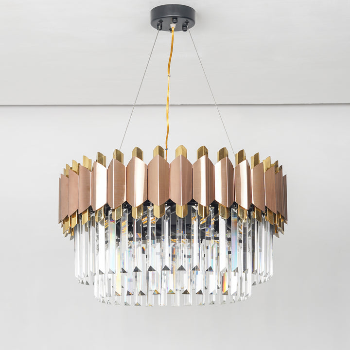 Sanleen 9 Light Crystal Chandelier