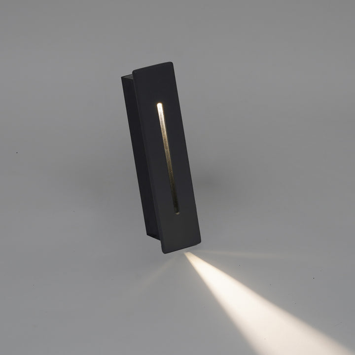 Groult LED Outdoor Foot Light In Black Finish