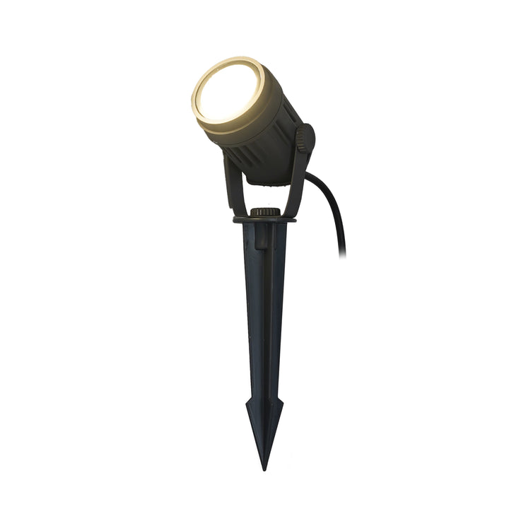 Bloom 7Watt LED Garden Spotlight in Black Finish