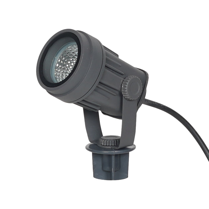 Bloom 7Watt LED Garden Spotlight in Black Finish