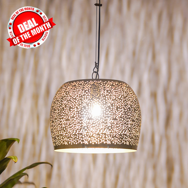 Hamisphere Etching Metal pendant Light