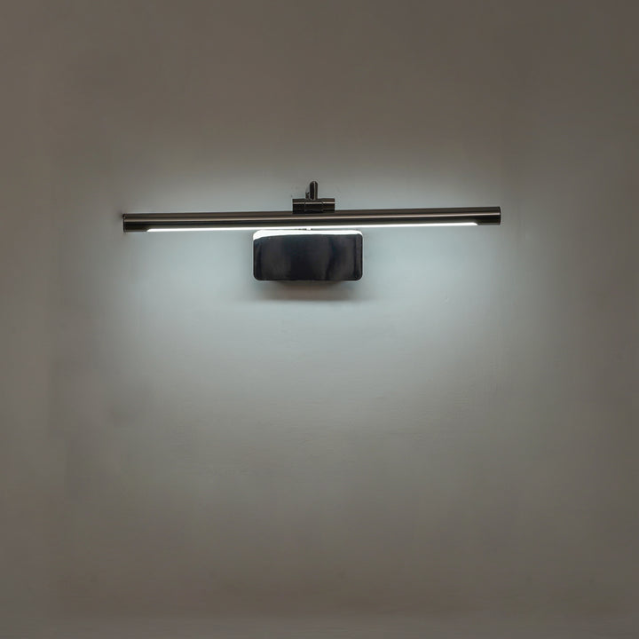Slimline 3 Colour LED Adjustable Swivel Picture Light in Pearl Black Finish