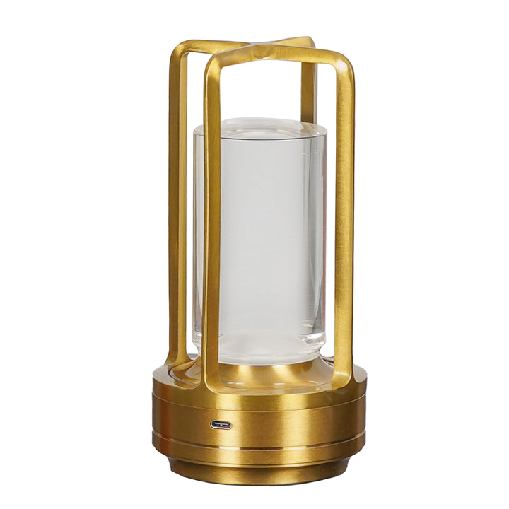 Tatlin Modern Cordless LED Touch Control Dimmable 3 Light Color Tunable Table Lamp With USB Rechargeble