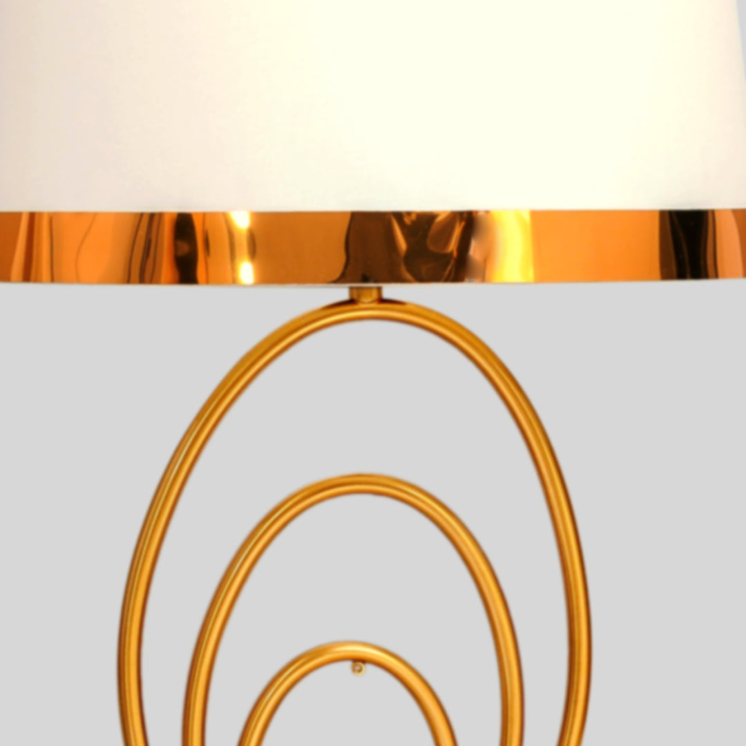 FENERTY Ultra Luxe Glam Table Lamp With Shade