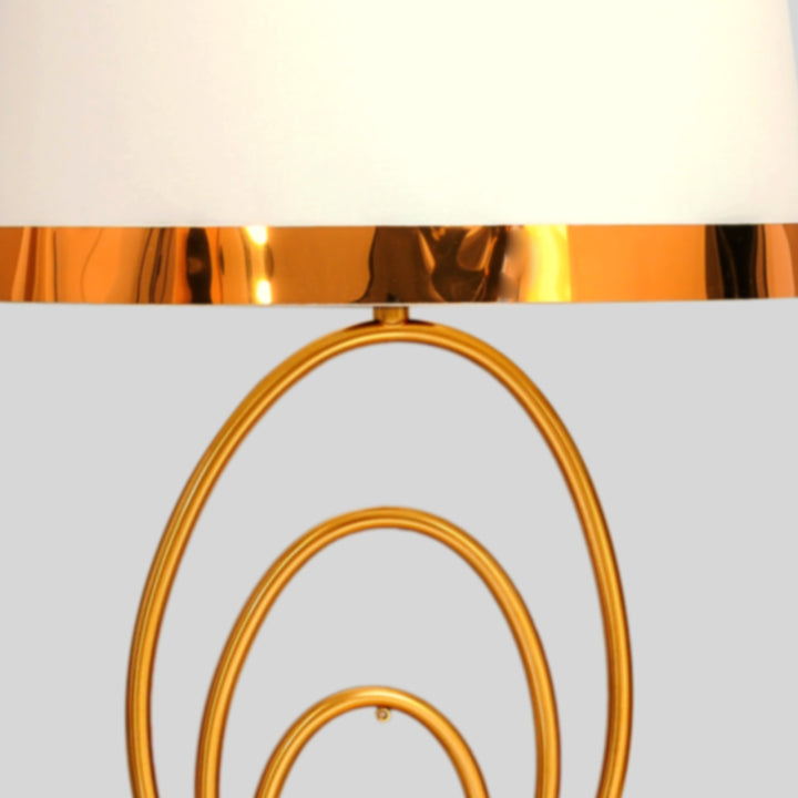 FENERTY Ultra Luxe Glam Table Lamp With Shade