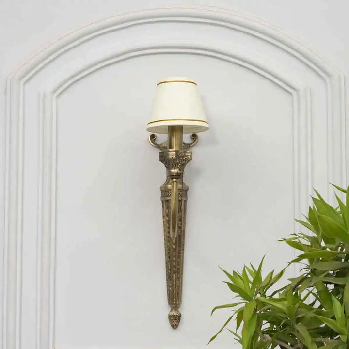 Ortona Single Arm Brass Wall Light