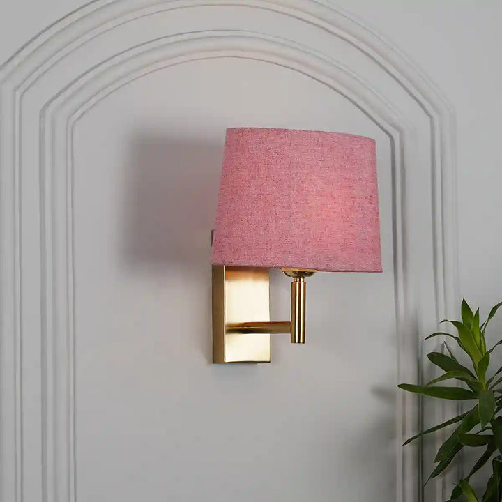 Ortona Shine Brass Finish Metal Wall Light