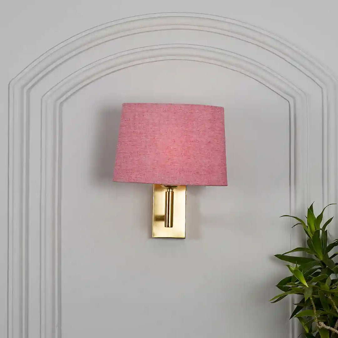 Ortona Shine Brass Finish Metal Wall Light