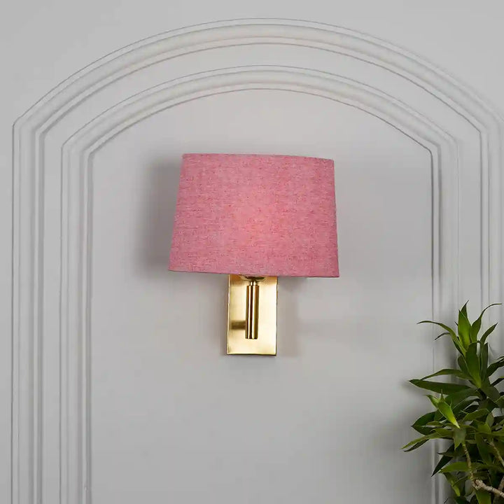 Ortona Shine Brass Finish Metal Wall Light