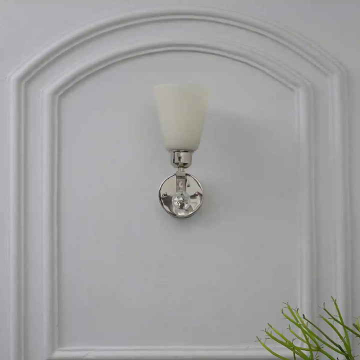 Maracas Glass and Metal Wall Light