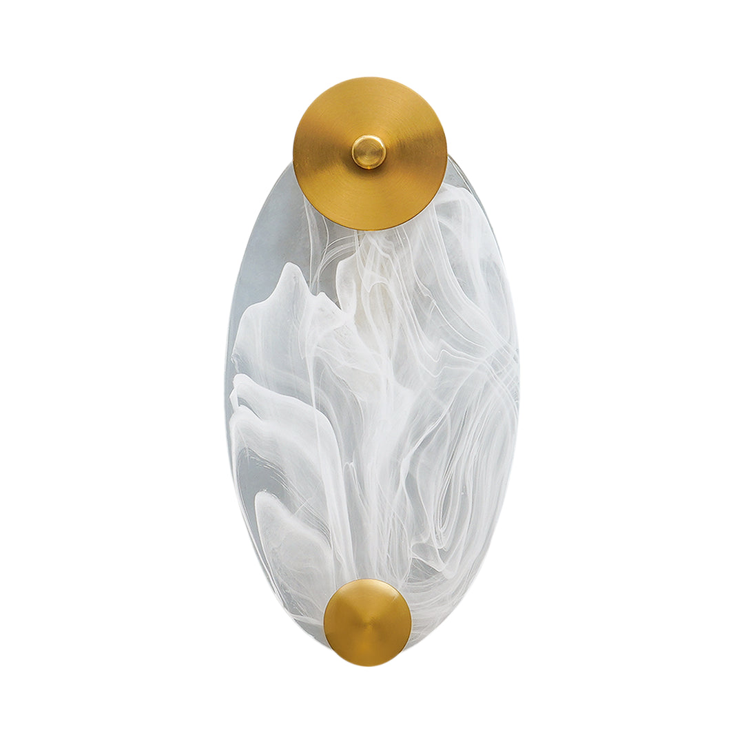 ELLISON White Marbal Wall Light